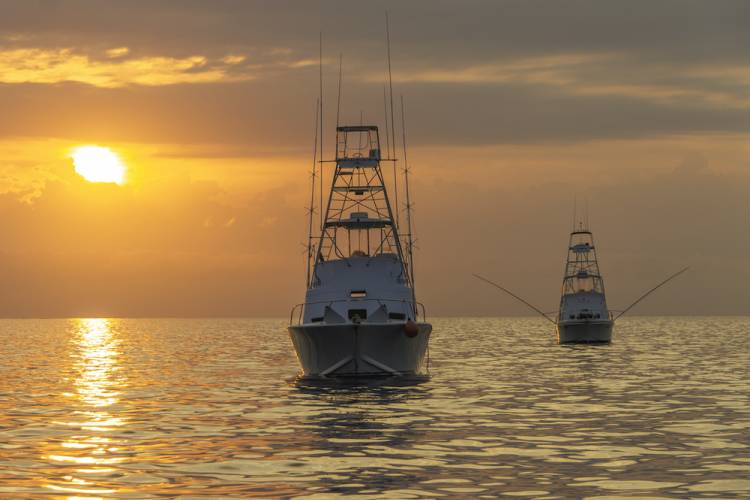 Panama City Beach fishing boats