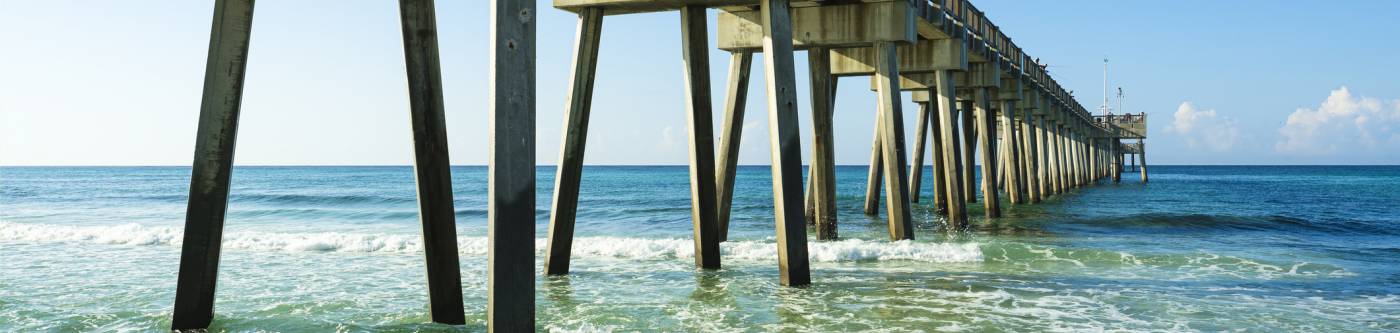 A Pier near Panama City Beach