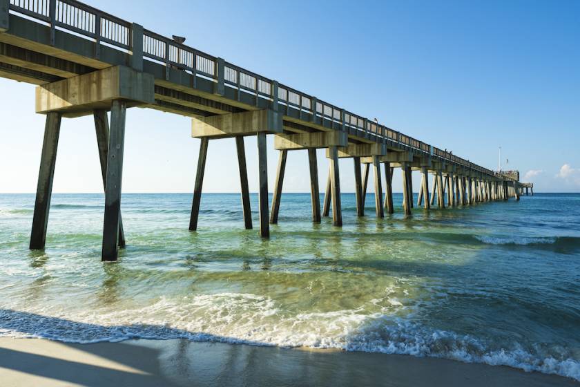 Russell-Fields City Pier in Panama City Beach, Florida